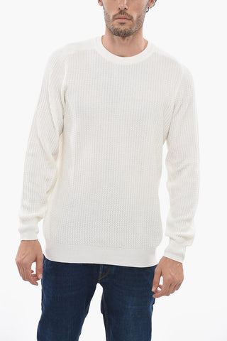 Pullover In Cotone Knit Girocollo