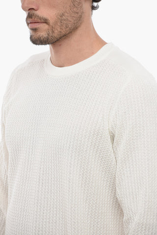 Pullover In Cotone Knit Girocollo