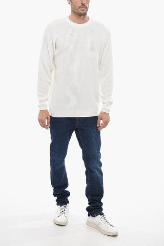 Pullover In Cotone Knit Girocollo