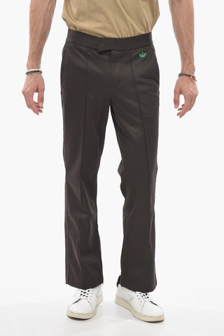 WALES BONNER Pantaloni Straight Fit A Vita Alta