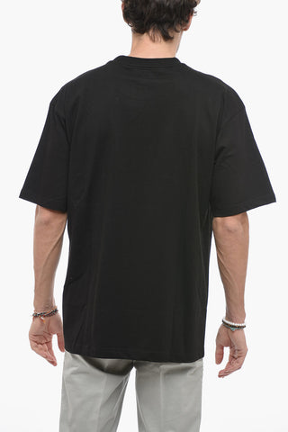 SMILEY Frontal Printed Crew-neck T-shirt