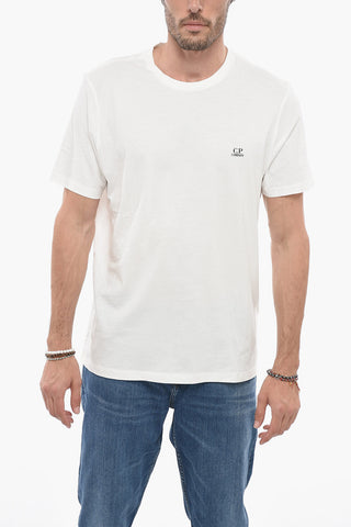 Cotton Crew-neck t-Shirt with Print Logo