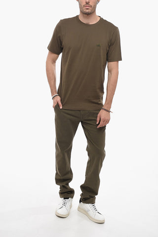 T-Shirt Girocollo in Tinta Unita