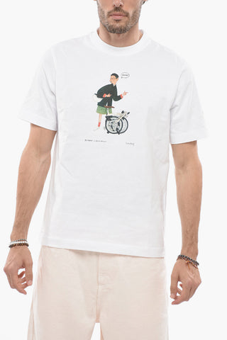 BROMPTON Cotton Crew-neck T-shirt