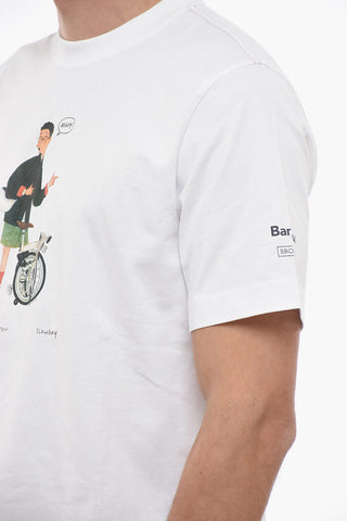 BROMPTON Cotton Crew-neck T-shirt