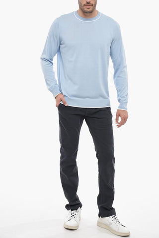 Cotton Crewneck Pullover