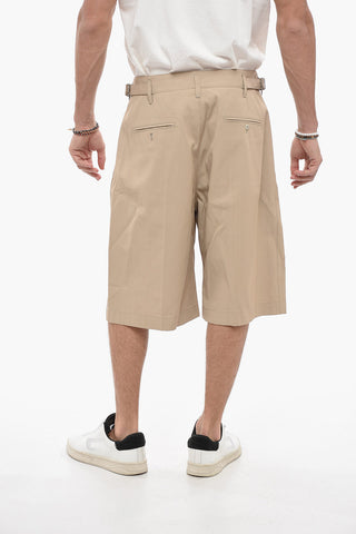 Double Pleat High Waisted Shorts