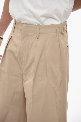 Double Pleat High Waisted Shorts