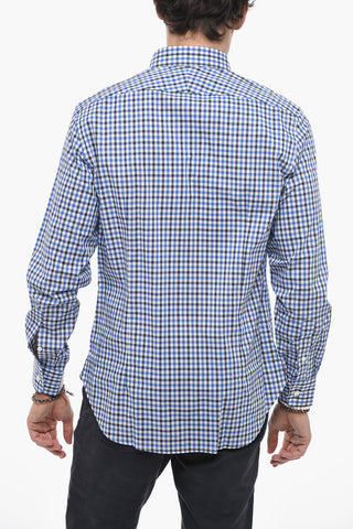 Spread Collar check Shirt