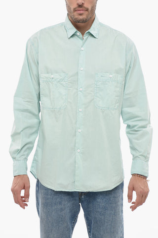 Long Sleeved Shirt With Brest Pockets