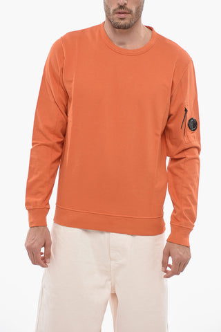 Brushed Cotton Crewneck Sweatshirt