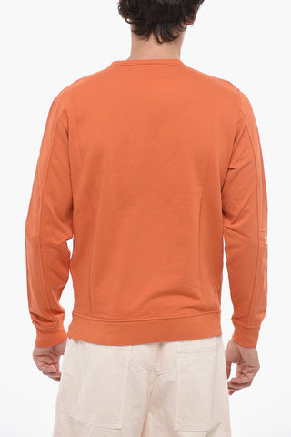 Brushed Cotton Crewneck Sweatshirt