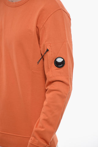 Brushed Cotton Crewneck Sweatshirt