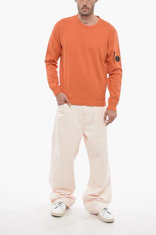 Brushed Cotton Crewneck Sweatshirt