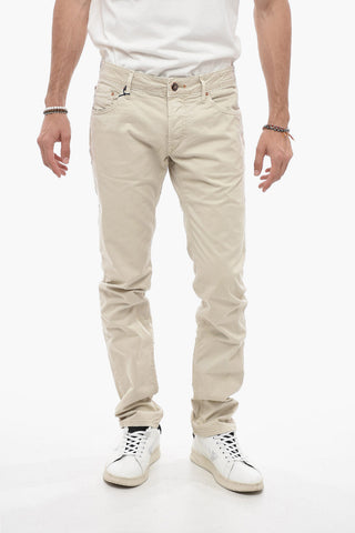 Pantaloni a 5 Tasche ORVIETO in Cotone Stretch