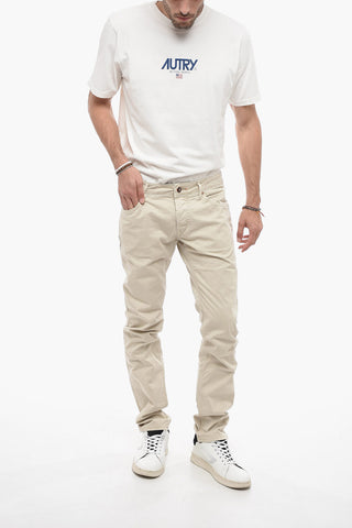 Pantaloni a 5 Tasche ORVIETO in Cotone Stretch