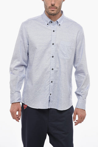 Button-Down Shirt with Breast Pocket