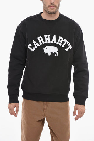 Embroidered Logo Crewneck Sweatshirt