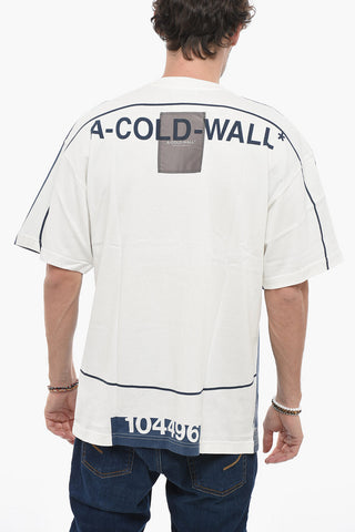 Spray Effect Short Sleeved T-shirt