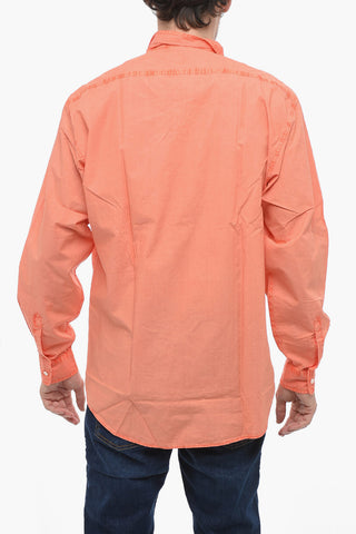 Long-Sleeved Shirt with Patch Pockets