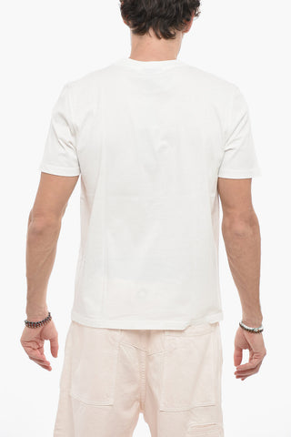 Maxi Printed Frontal Crew-Neck T-shirt