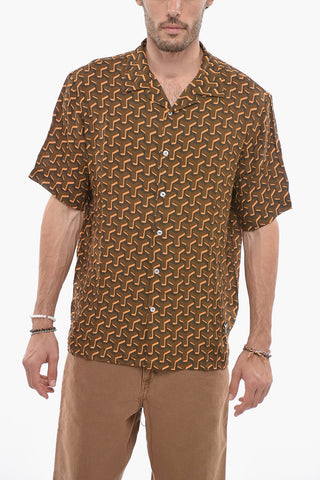 All-Over Monogram Short Sleeve Shirt