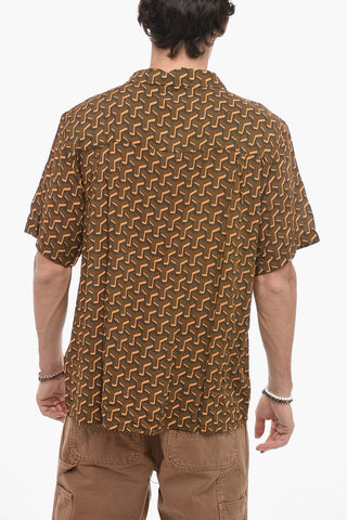 All-Over Monogram Short Sleeve Shirt