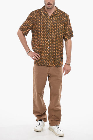 All-Over Monogram Short Sleeve Shirt