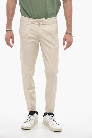 Pleated Chino Pants