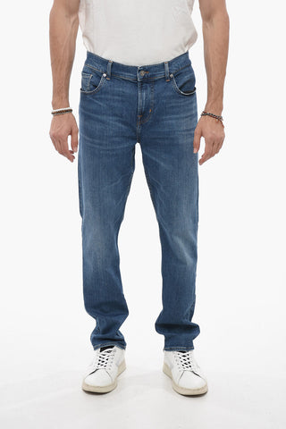 Jeans Tapered Fit in Denim Stretch 18cm