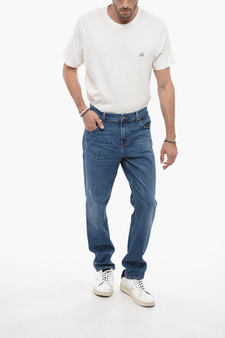 Jeans Tapered Fit in Denim Stretch 18cm