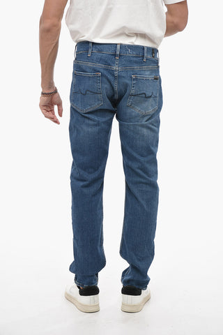Jeans Tapered Fit in Denim Stretch 18cm