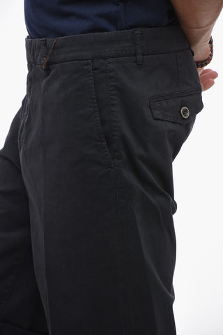 High Waisted Chino Shorts