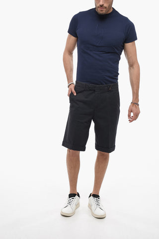 High Waisted Chino Shorts