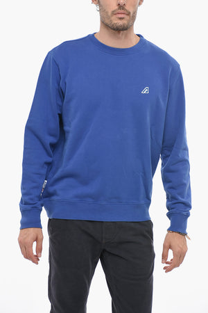 Brushed Cotton Crewneck Sweatshirt ACADEMY