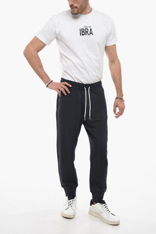 Joggers In cotone Stretch con Elastico in Vita