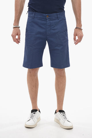 Shorts VENEZIA in Cotone Stretch a Tinta Unita