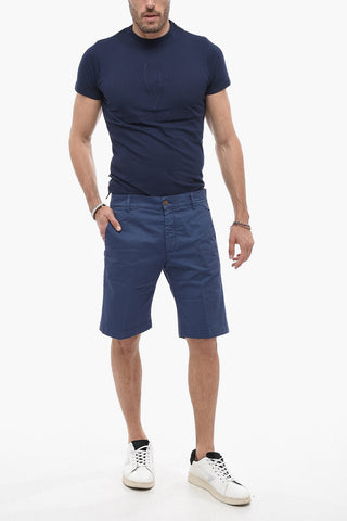 Shorts VENEZIA in Cotone Stretch a Tinta Unita