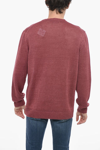 ID Linen Crewneck Sweater