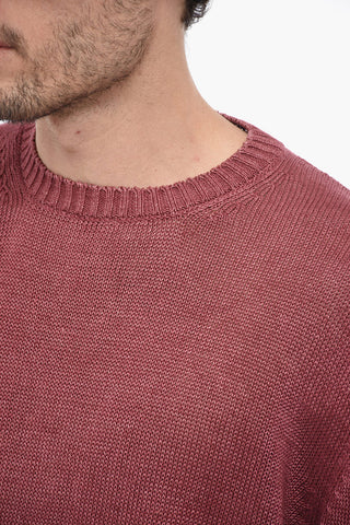 ID Linen Crewneck Sweater