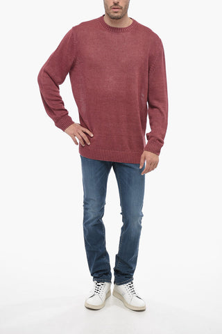 ID Linen Crewneck Sweater