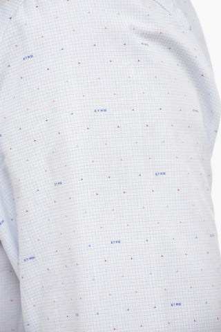 Camicia Casual Con Logo All-Over