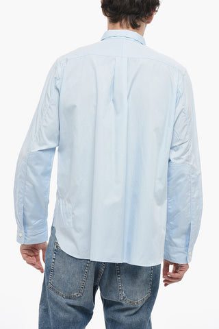 MAN Poplin Cotton Shirt with Front Print