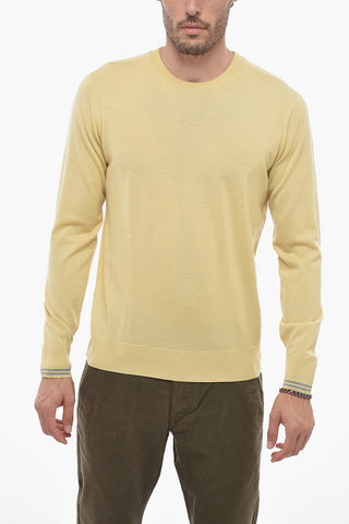 Lightweight Virgin Wool Crew-neck Sweater
