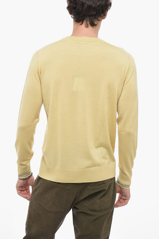 Lightweight Virgin Wool Crew-neck Sweater