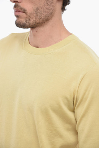 Lightweight Virgin Wool Crew-neck Sweater
