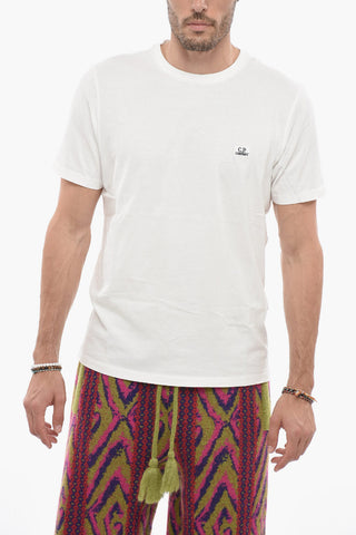 T-Shirt Girocollo in Tinta Unita