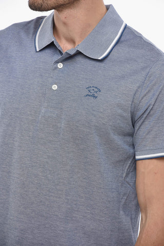 Logoed-Buttons Polo Shirt With Embroidered Details