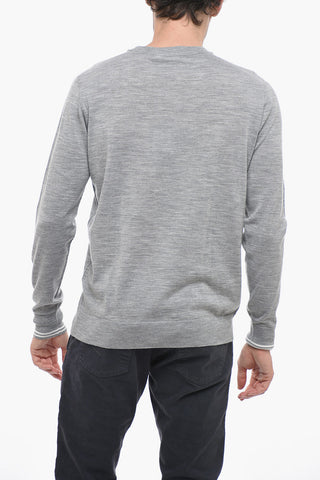 Lightweight Virgin Wool Crew-neck Sweater