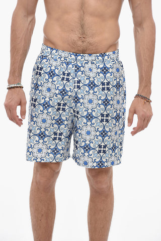 Costume Da Bagno Boxer Stampato